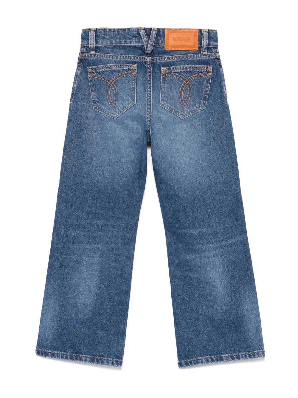 Versace Kids Straight jeans - Blauw