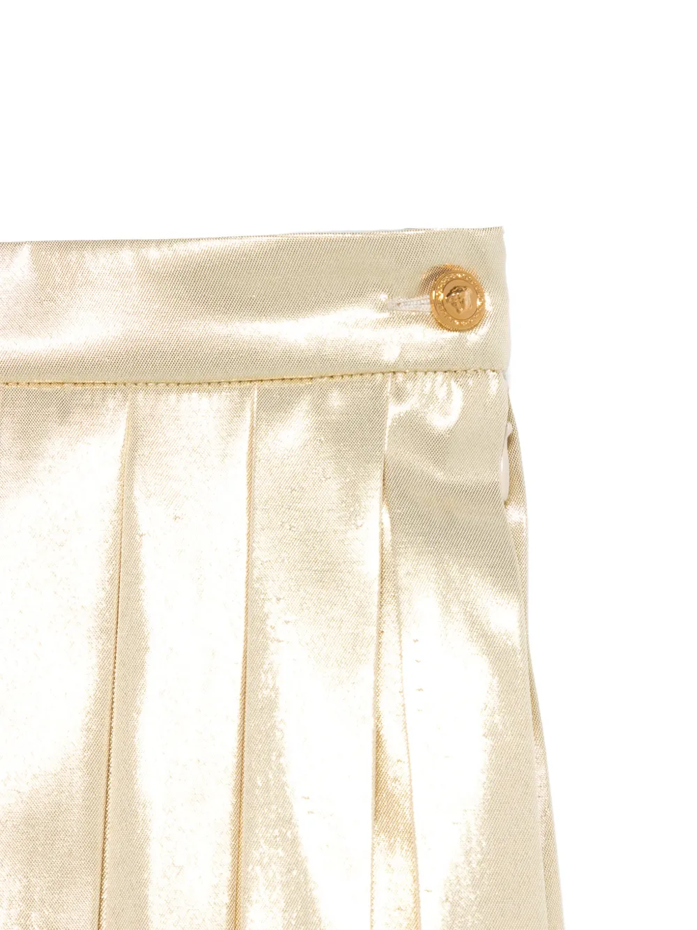 Versace Kids Mini-plooirok Goud