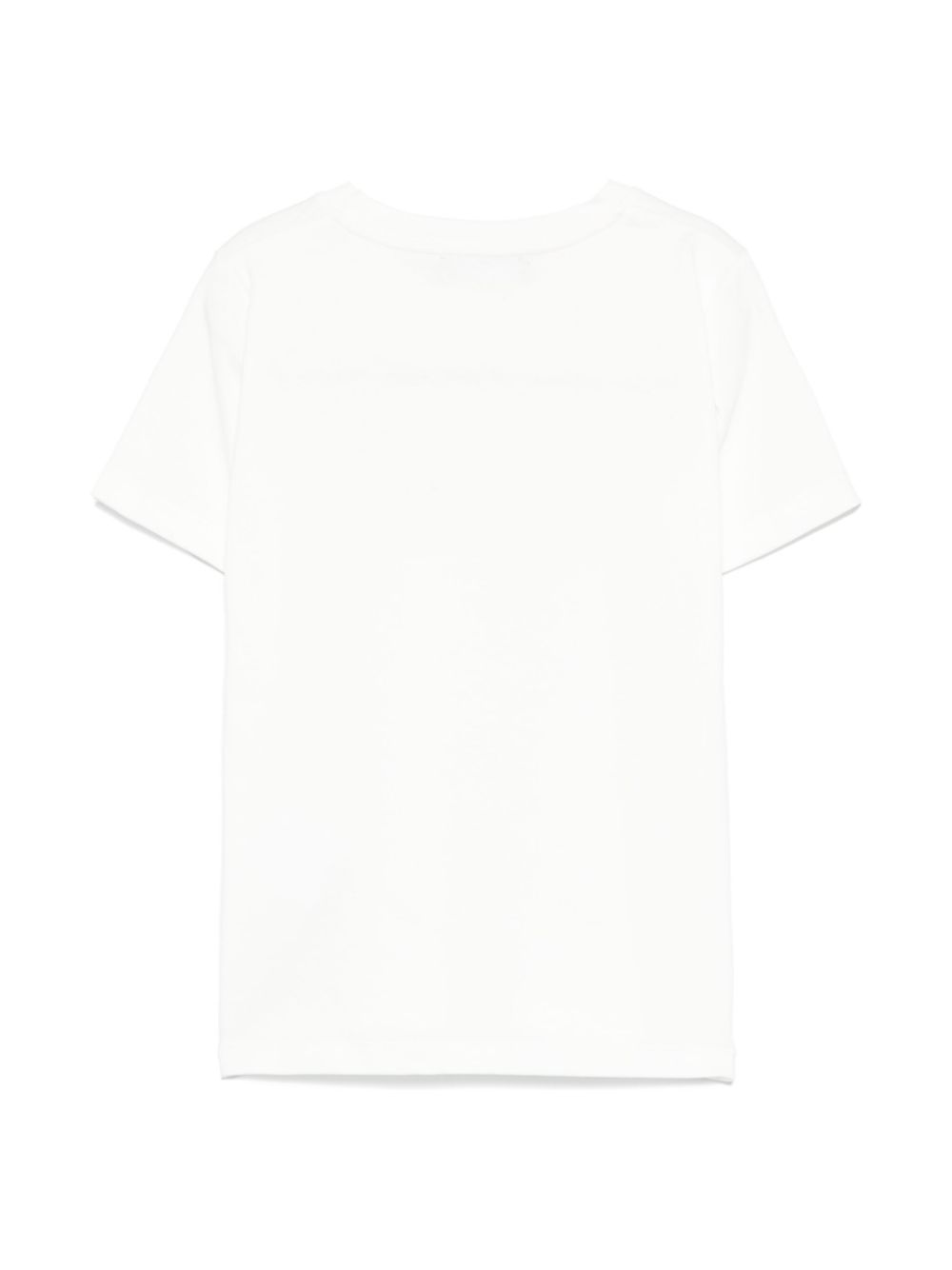 Versace Kids T-shirt met logoprint - Beige