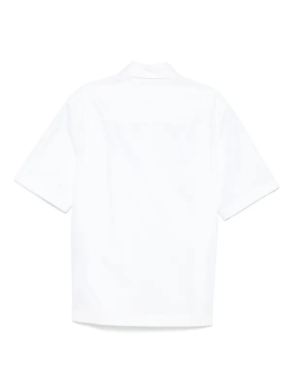 【JIL SANDER】 コットンポプリン シャツ JIL SANDER コットン ポプリン シャツ - blanc_pur