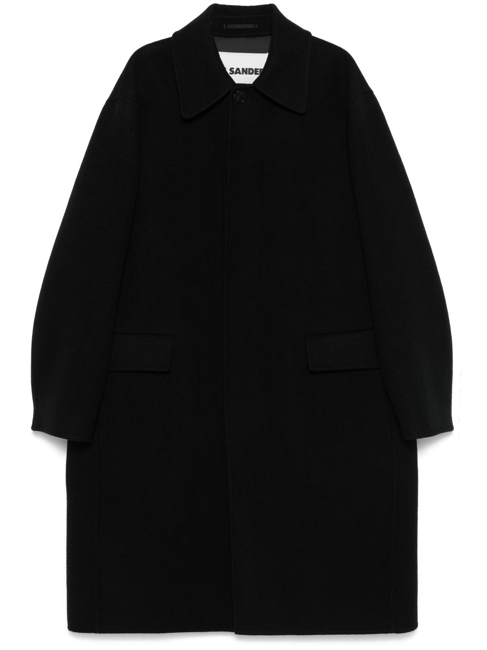 Jil Sander wool coat - Black