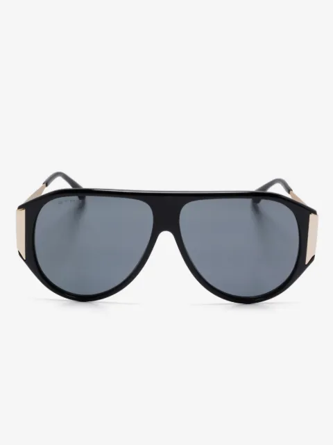 ETRO lentes de sol con logo en relieve