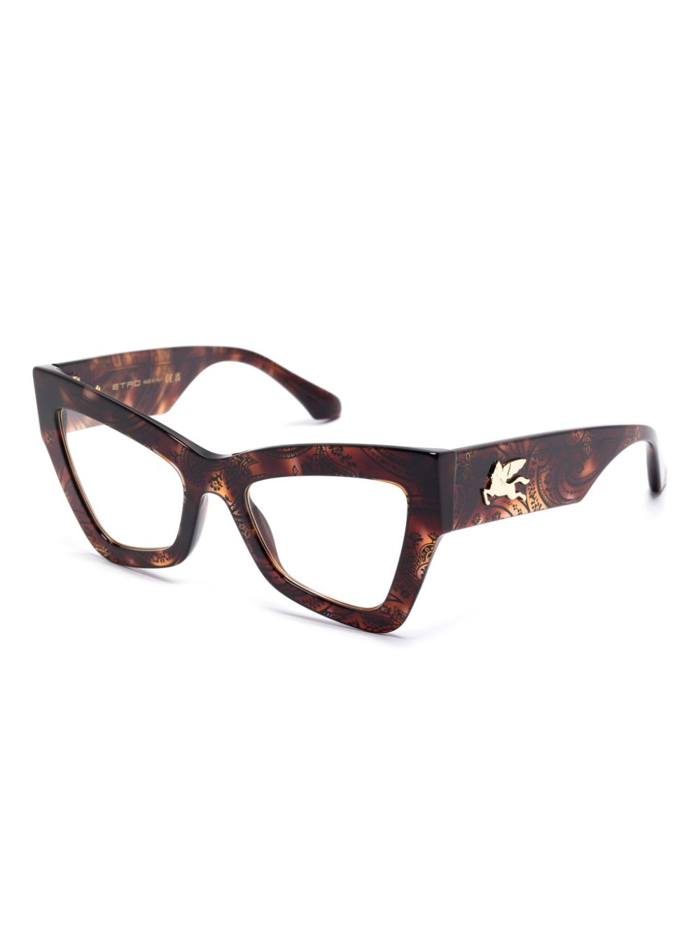 ETRO paisley-print sunglasses - Bruin