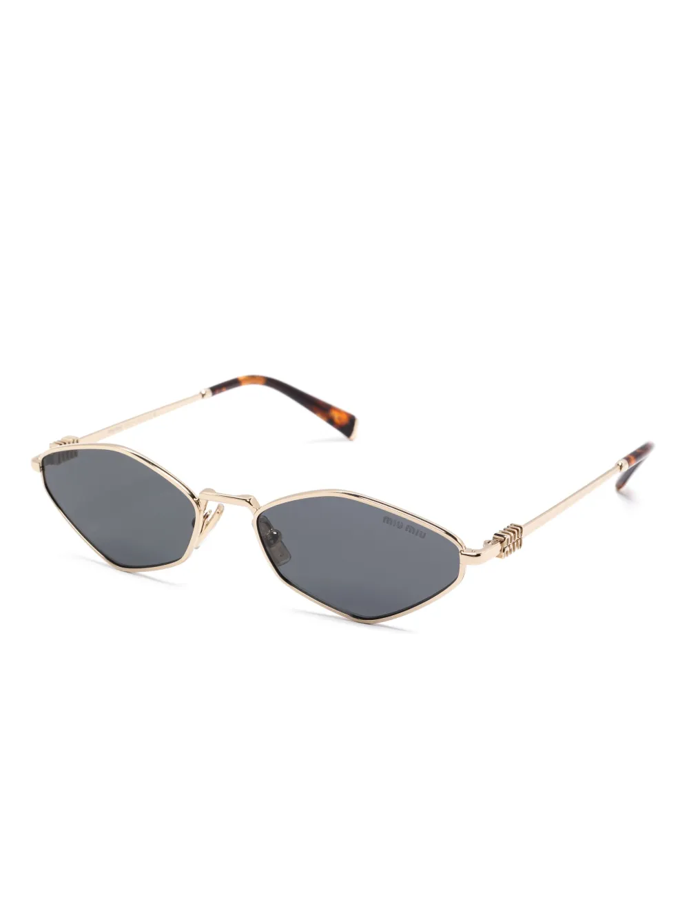Miu Miu Eyewear Miu Regard zonnebril - Goud