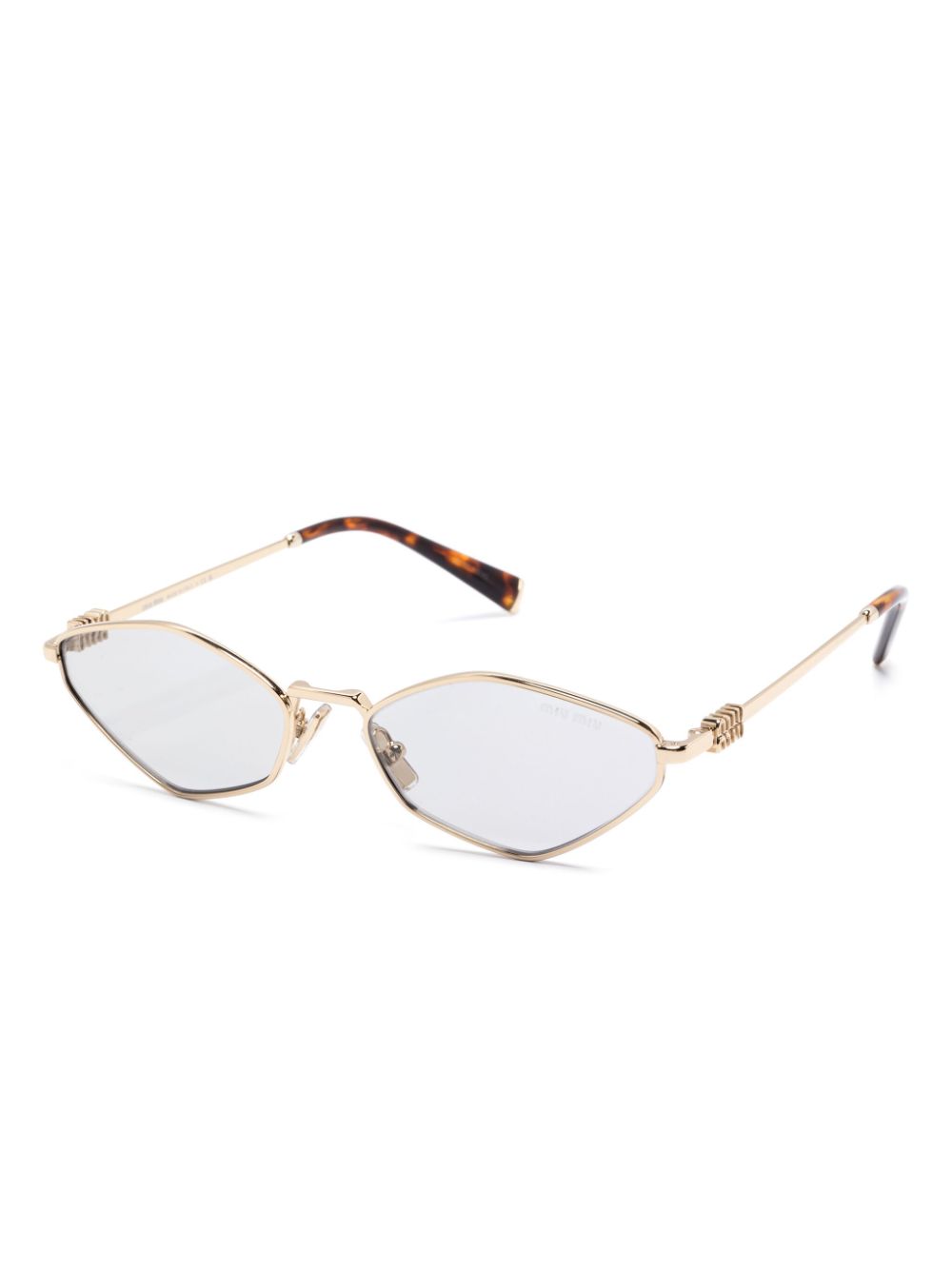 Miu Miu Eyewear Regent sunglasses - Goud