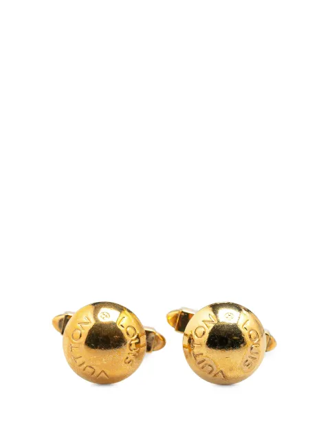Louis Vuitton Pre-Owned mancuernillas Gold Plated Clou Rivet 2000-2024