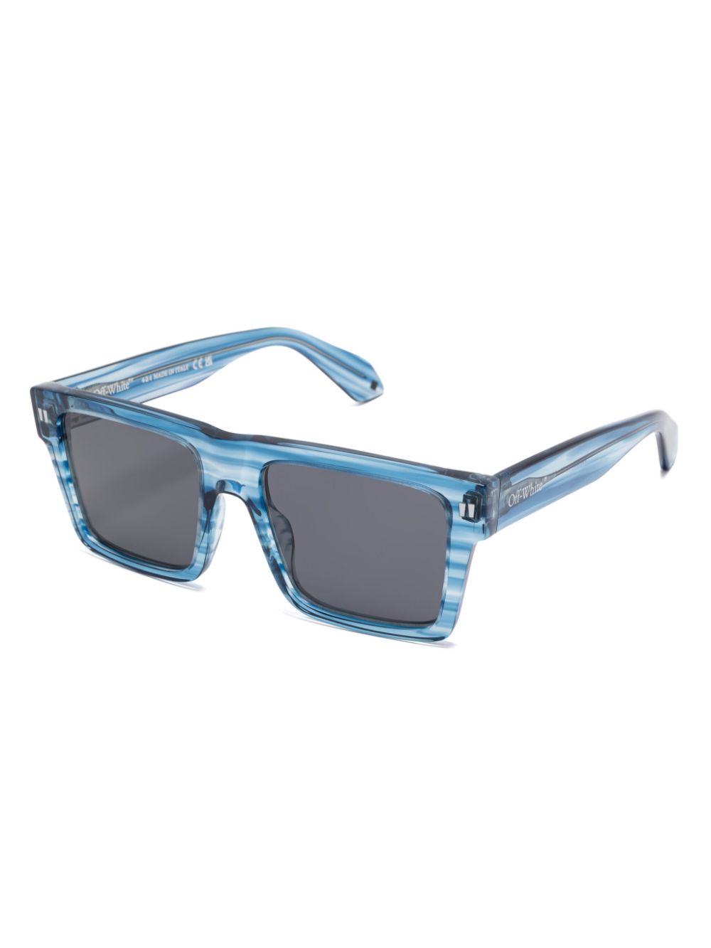 Off-White Lawton sunglasses - Blauw