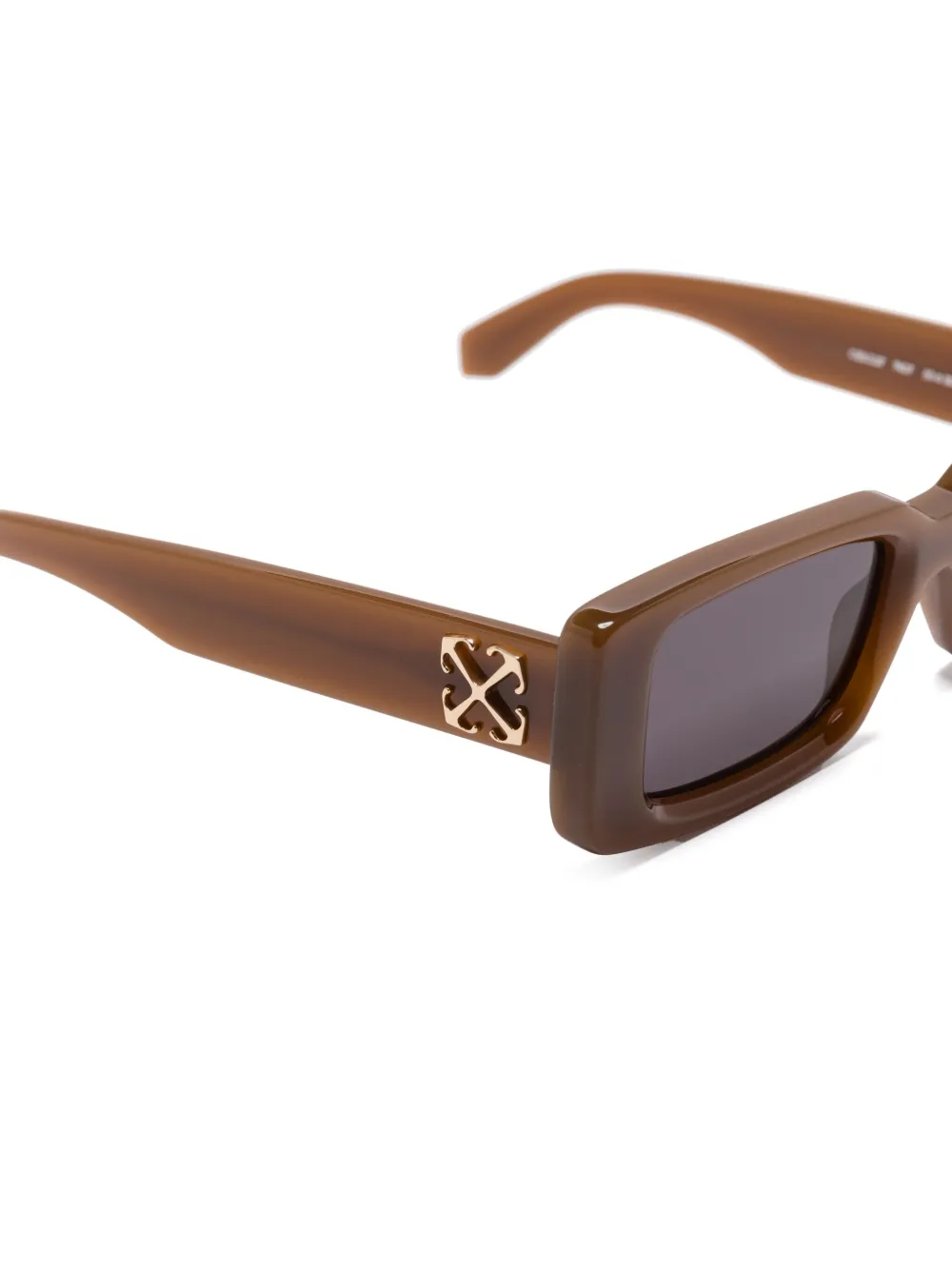 Off-White Arthur zonnebril Bruin
