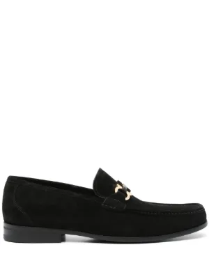 Ferragamo ガンチーニビット ローファー | ブラック | FARFETCH JP
