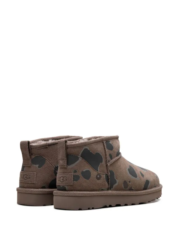 ugg ボア UGG Ultra Mini Appaloosa Boots | Brown | FARFETCH