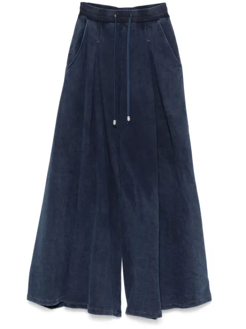 Giuseppe Di Morabito washed-effect cotton trousers