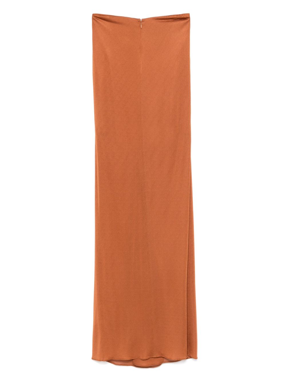 Giuseppe Di Morabito knot-detailed maxi skirt - Oranje