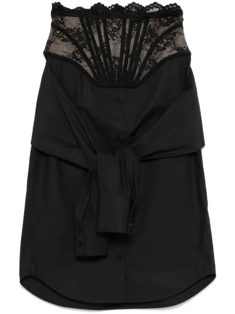 Giuseppe Di Morabito falda midi con detalle de corset