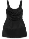 Giuseppe Di Morabito draped mini dress - Black