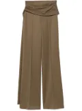 Giuseppe Di Morabito draped-detailing trousers - Green