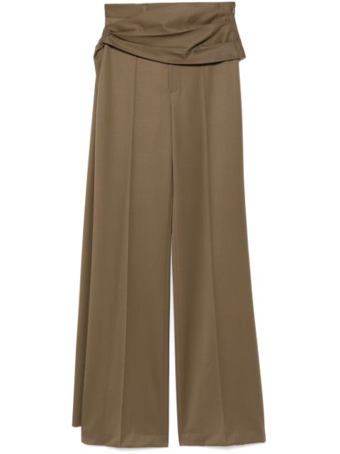 Giuseppe Di Morabito draped-detailing trousers