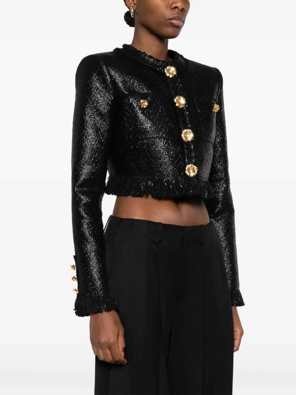 Giuseppe Di Morabito Bouclé cropped jack Zwart