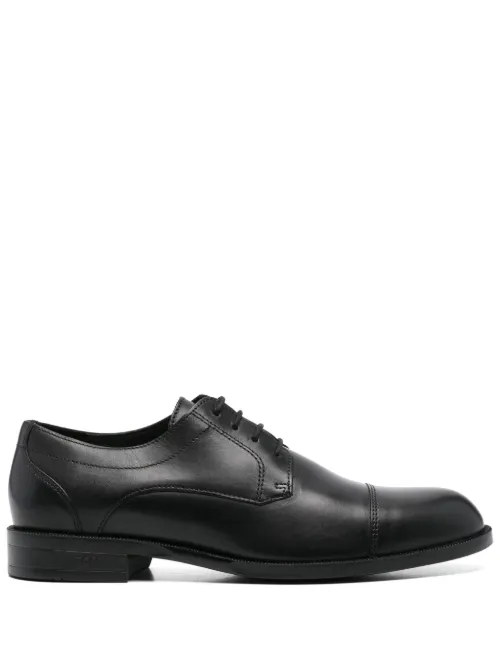 BOSS derbies en cuir - Noir - BOSS - Modalova