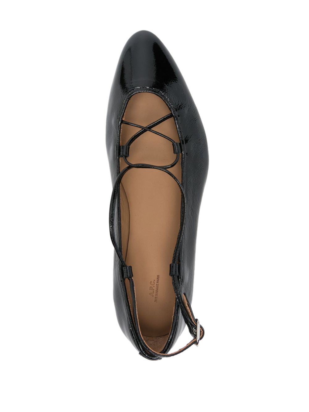 A.P.C. Katie ballerina's Zwart