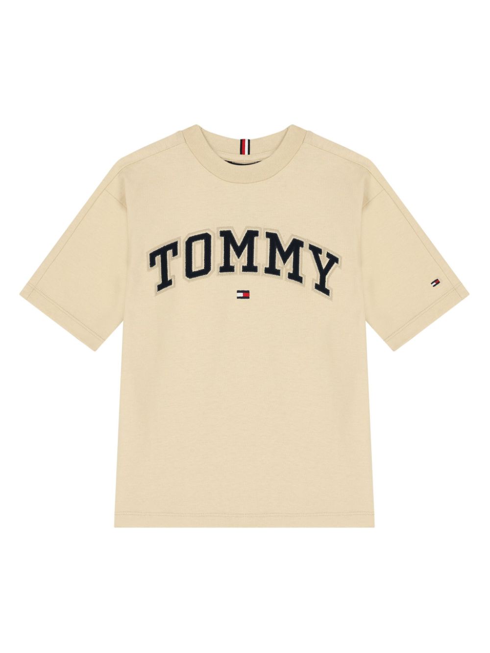 Tommy Hilfiger Junior logo t-shirt - Neutrals