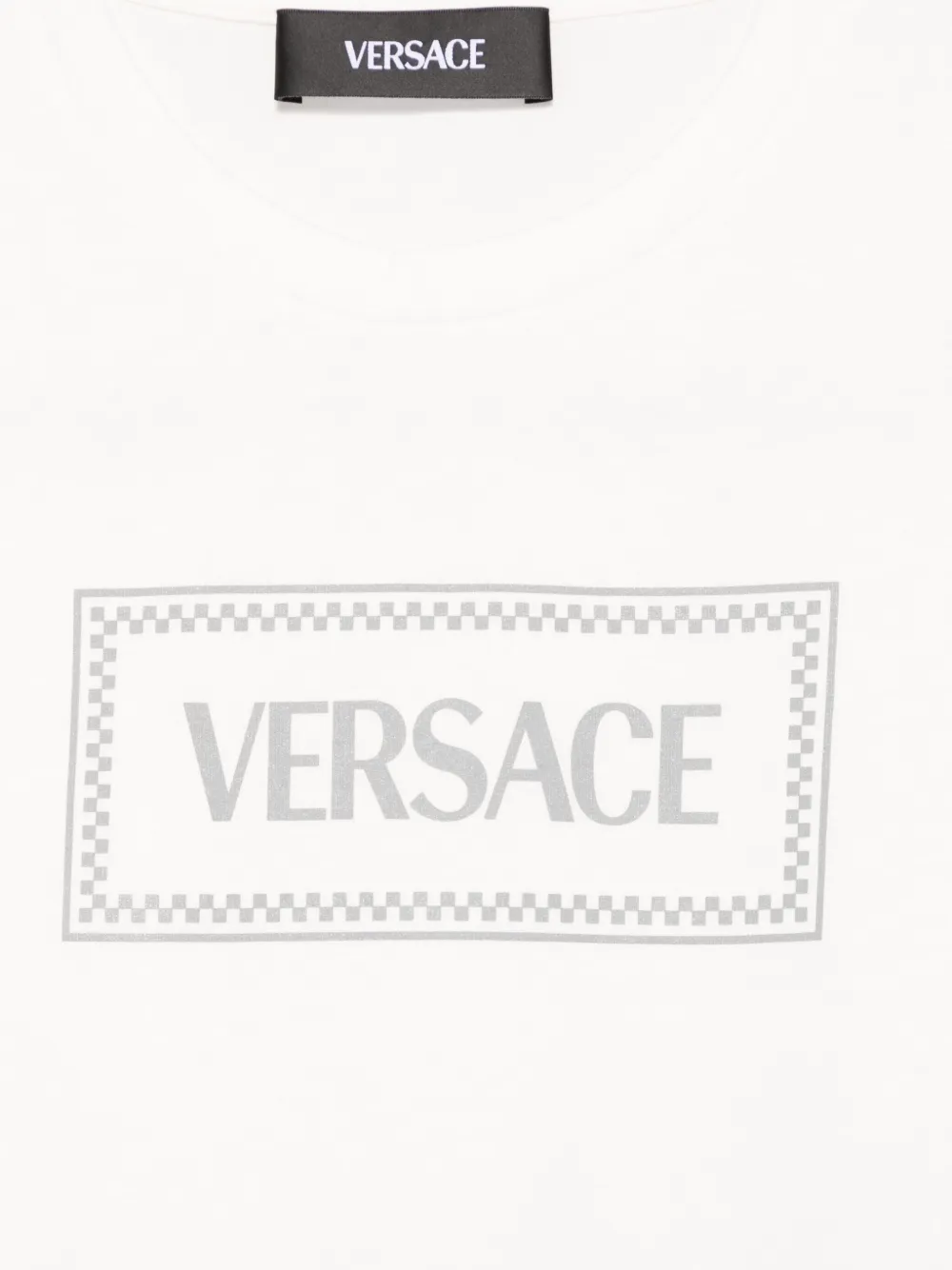 Versace Logo-print T-shirt In White