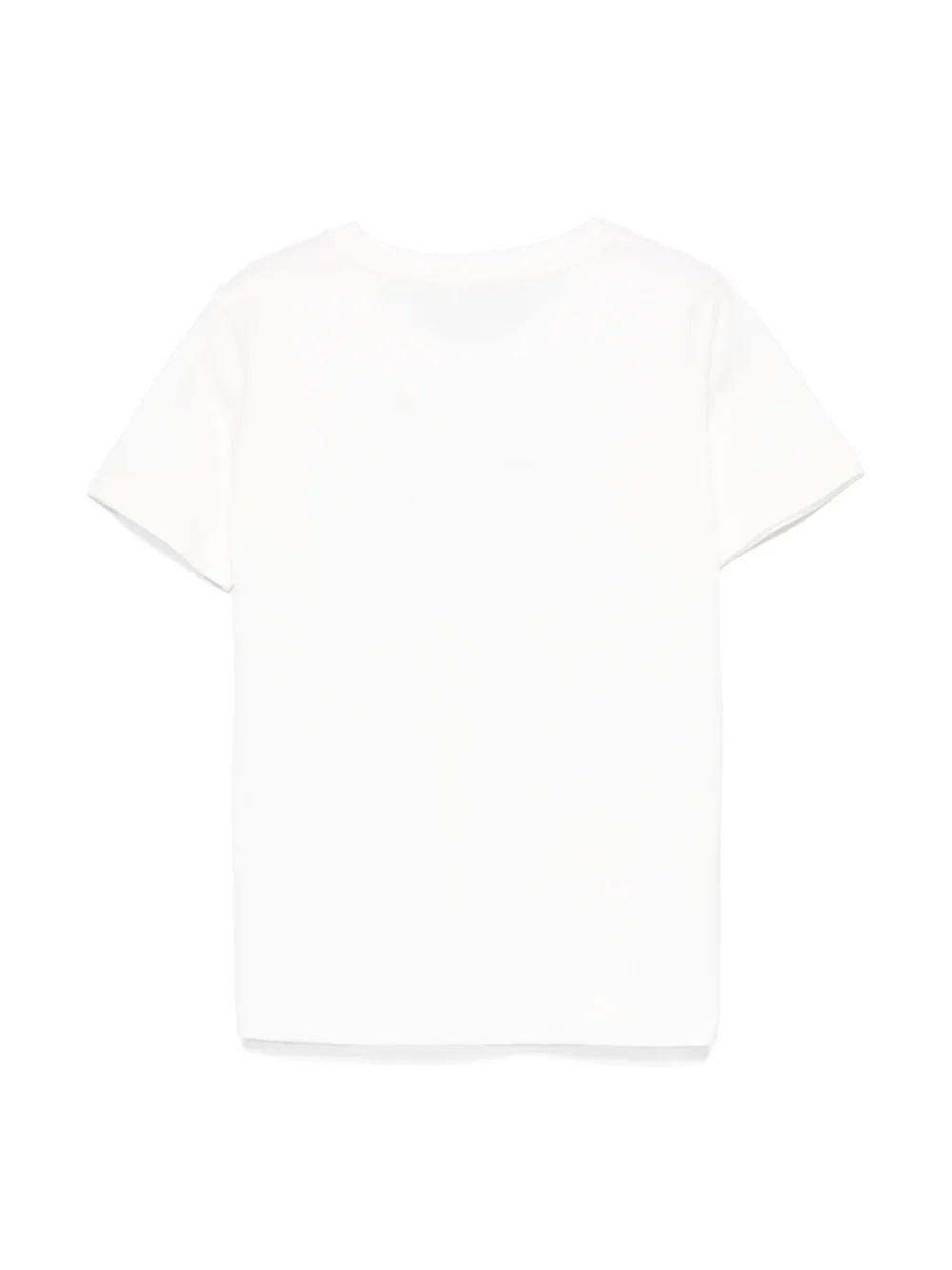 Versace Kids T-shirt met logoprint - Wit