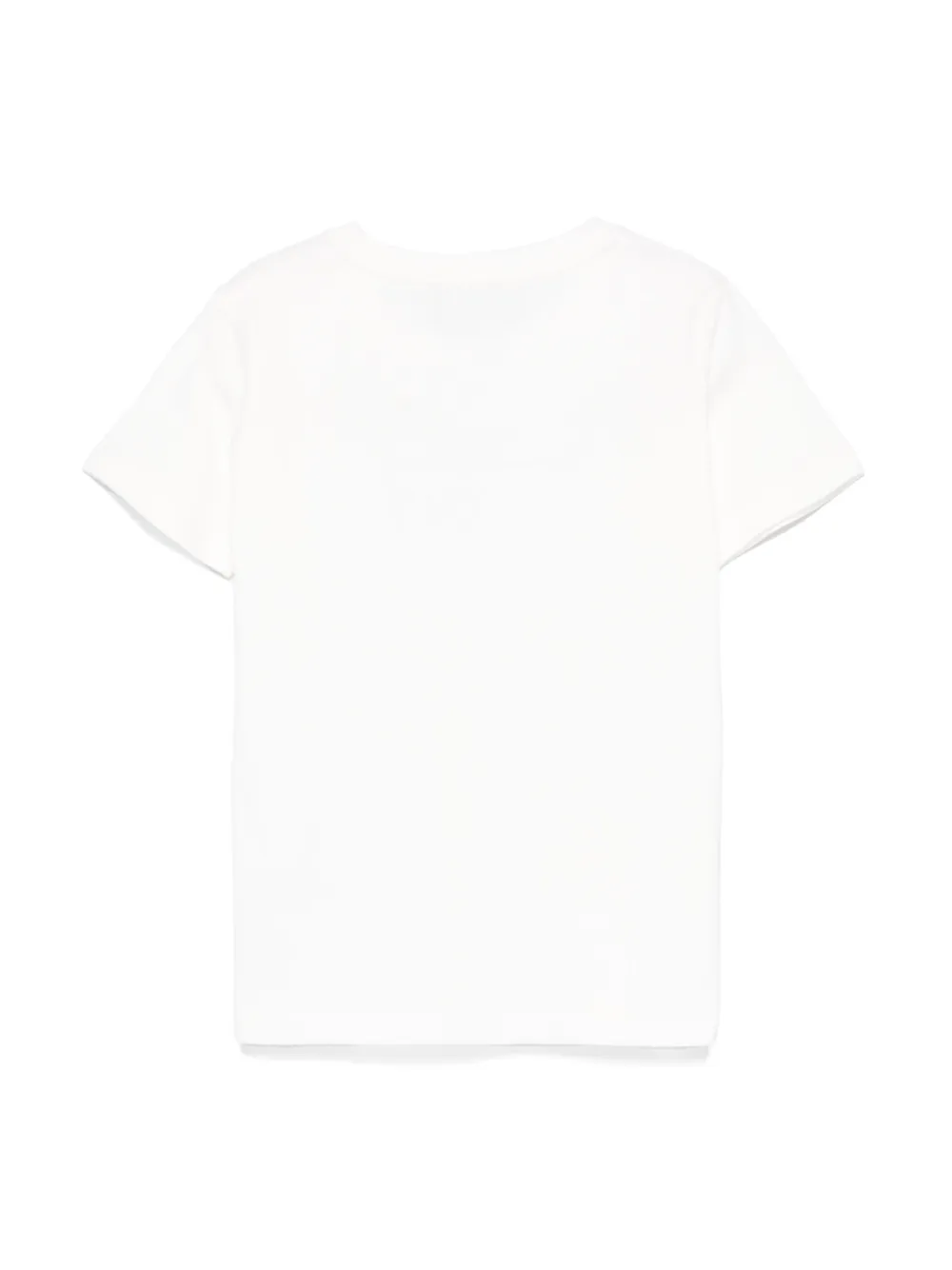 Versace Kids T-shirt met logoprint - Wit