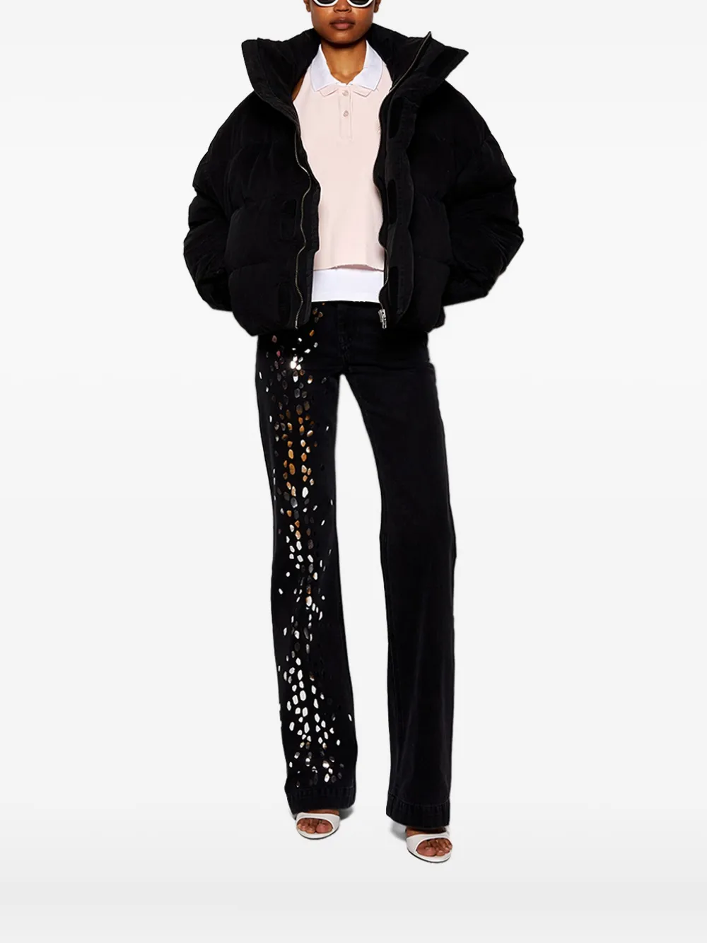 ENTIRE STUDIOS cropped puffer jacket | Down Jackets | Image 2