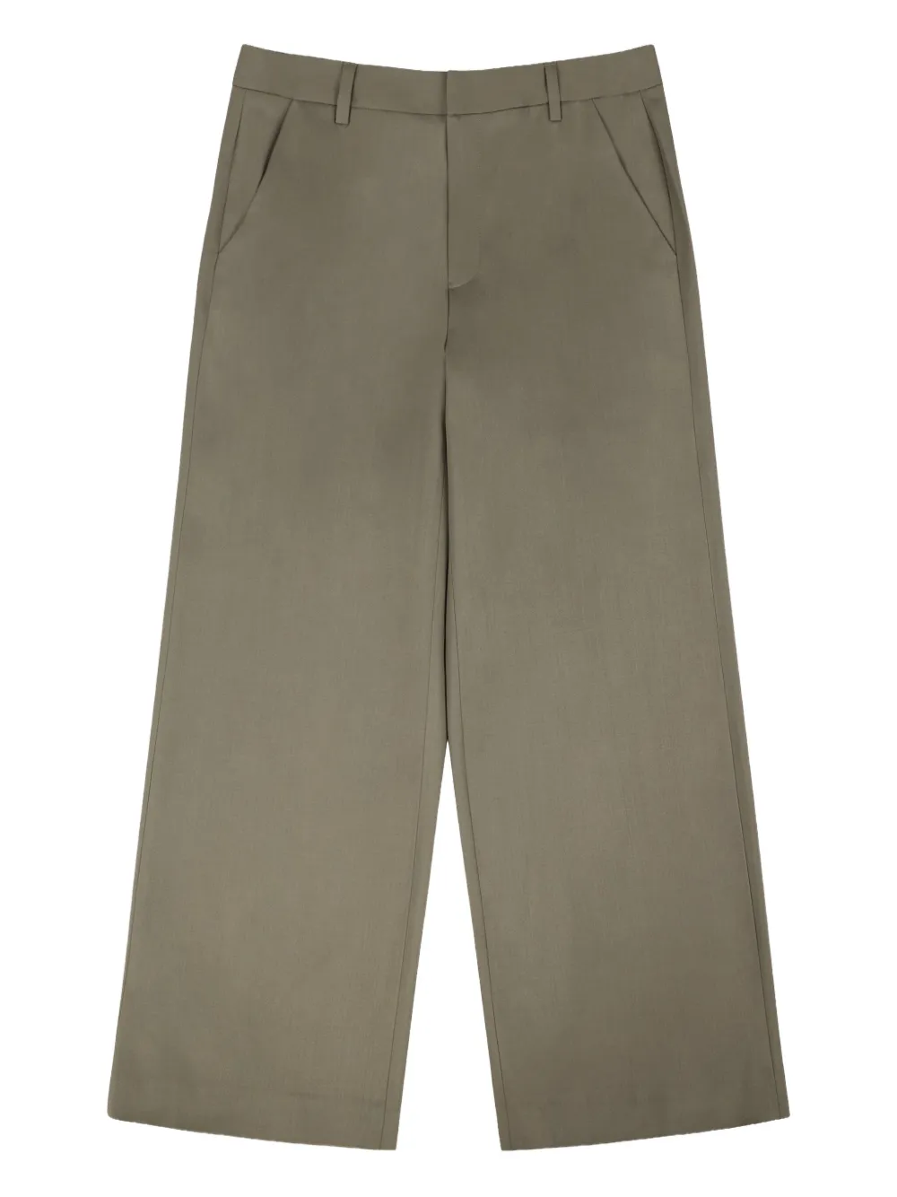 wide-leg tailored trousers