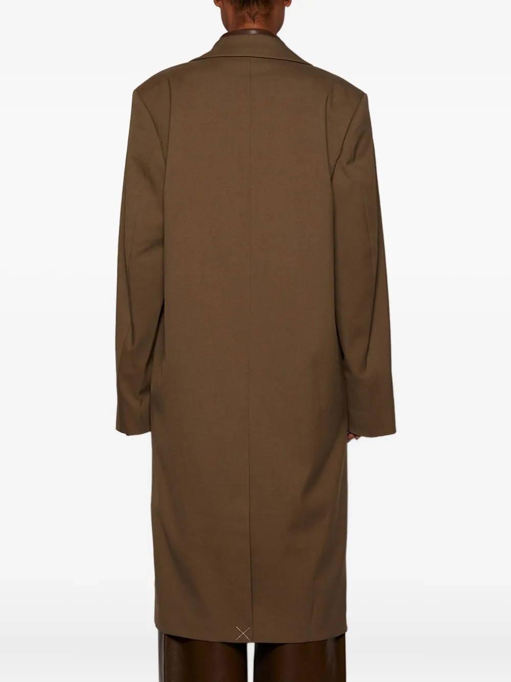 ENTIRE STUDIOS double-breasted coat Beige
