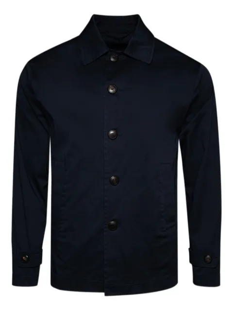 Doppiaa button-fastening long-sleeve shirt