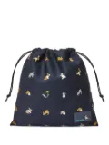LOEWE small Bunny drawstring pouch - Blue