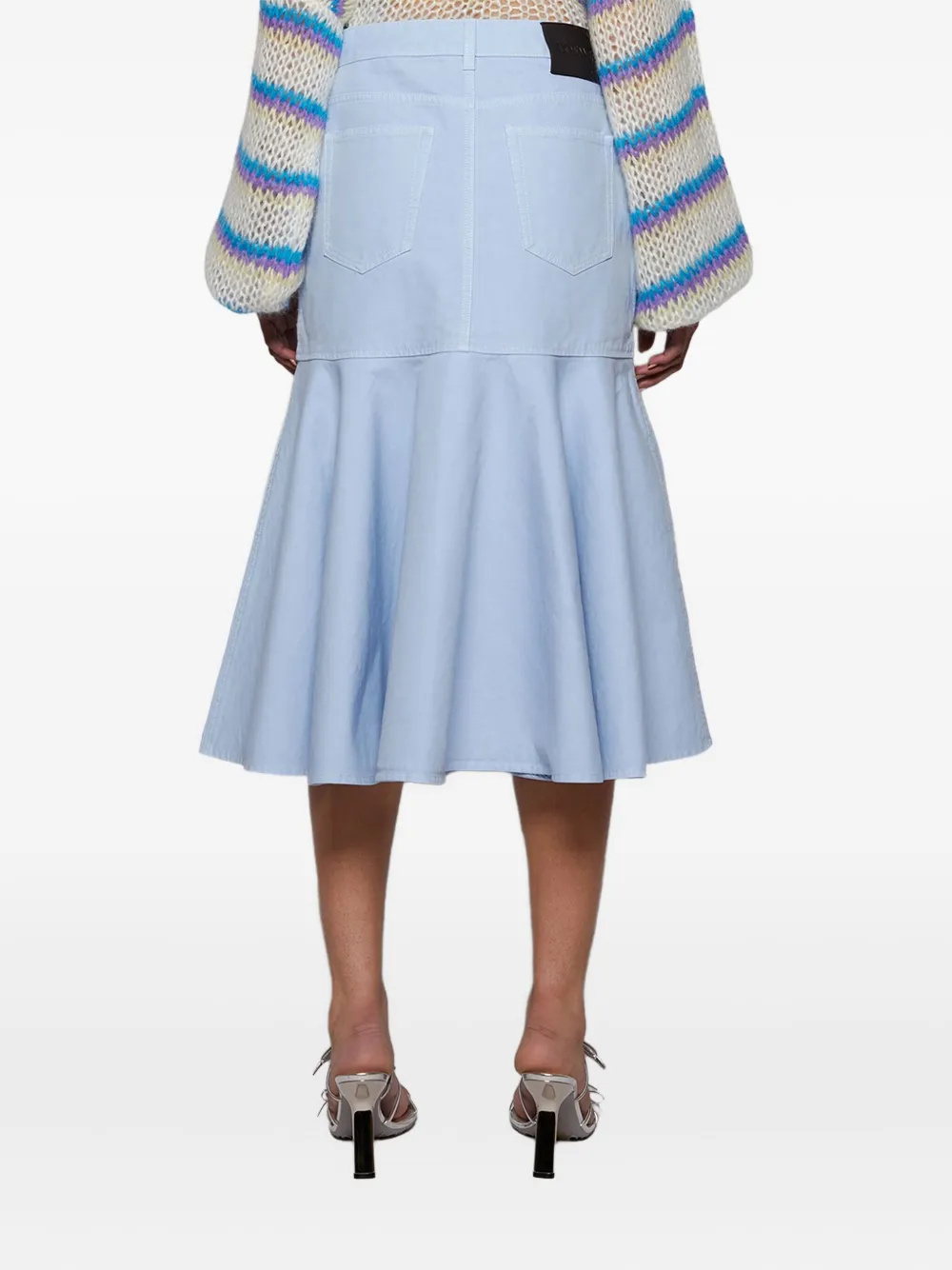 LOEWE Katoenen rok Blauw