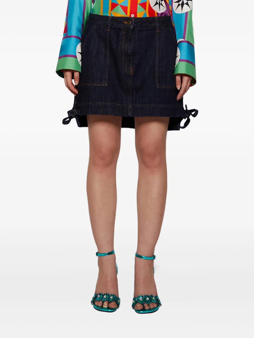 LOEWE Spijkerrok Blauw