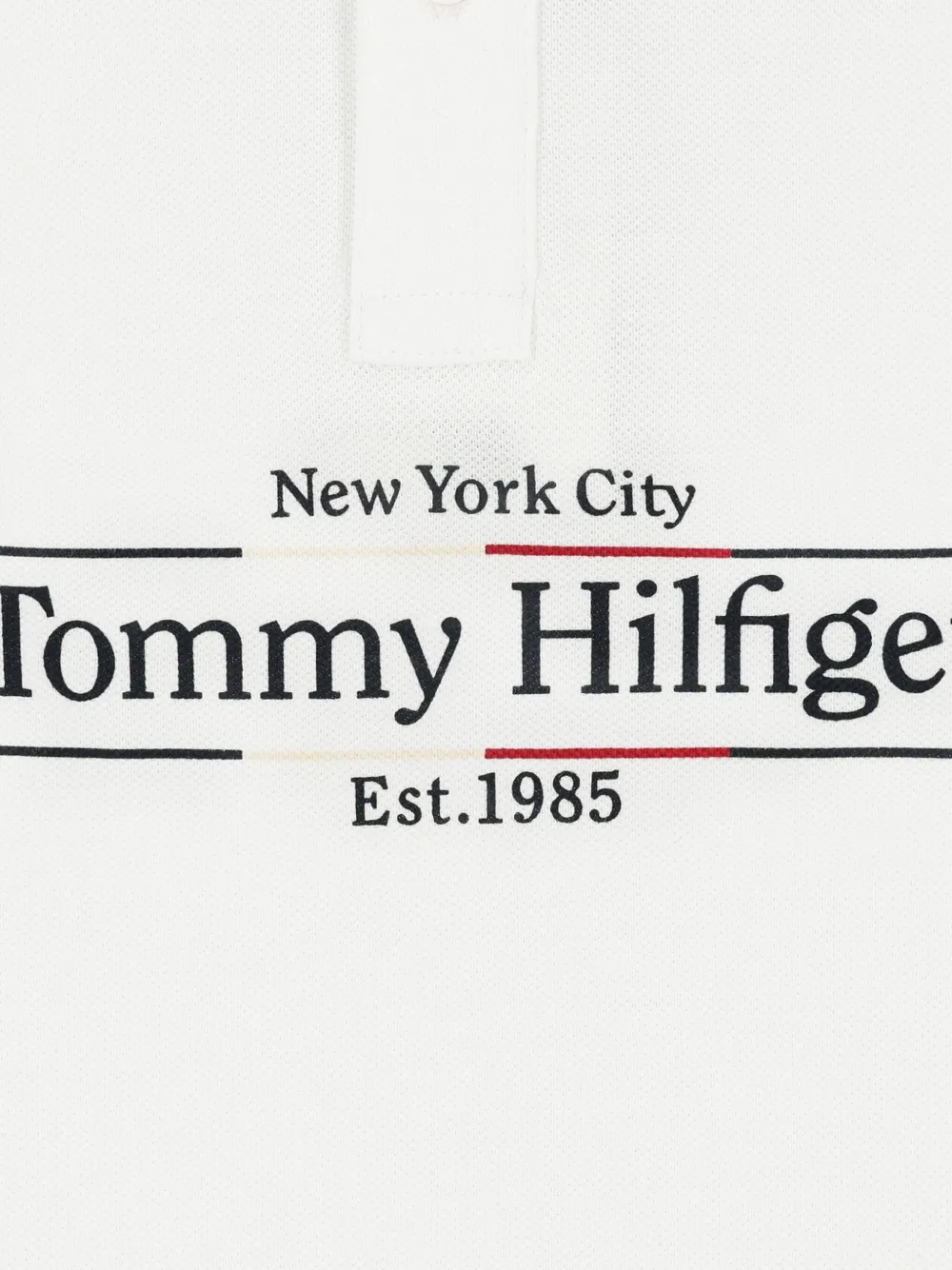 Tommy Hilfiger Junior Poloshirt met logo Wit
