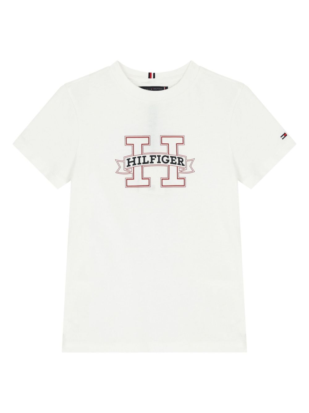 Tommy Hilfiger Junior logo t-shirt - White