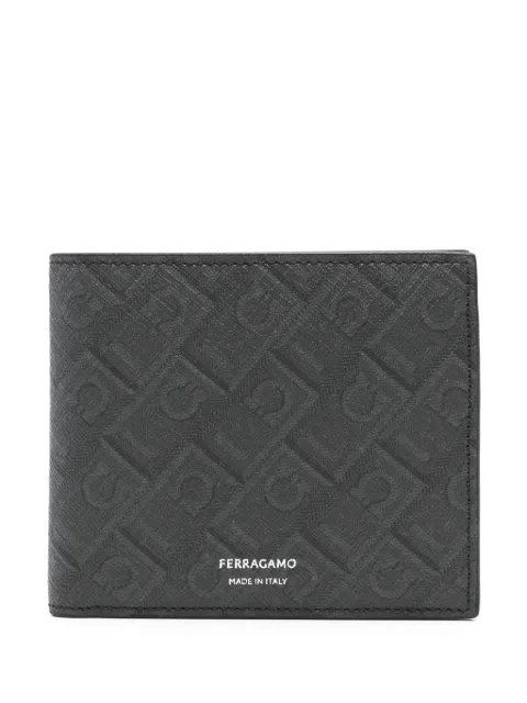 Ferragamo Gancini-print wallet