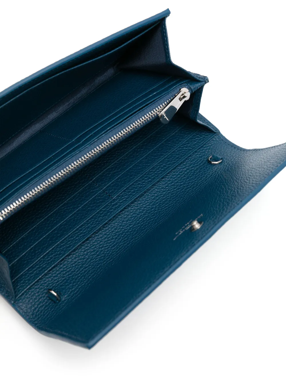 Ferragamo Gancini portemonnee Blauw