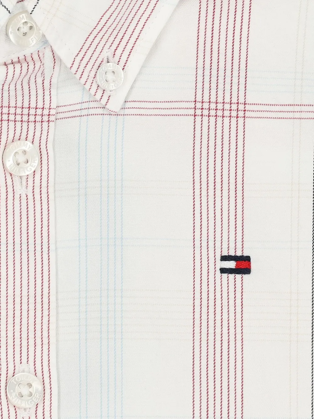 Tommy Hilfiger Junior Shirt met logo Wit