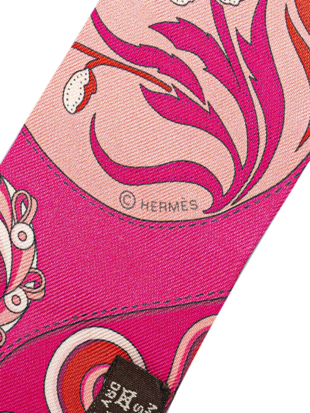 Cheap Hermes 20th Century Amazon Festival Twilly Silk Scarf scarves Women