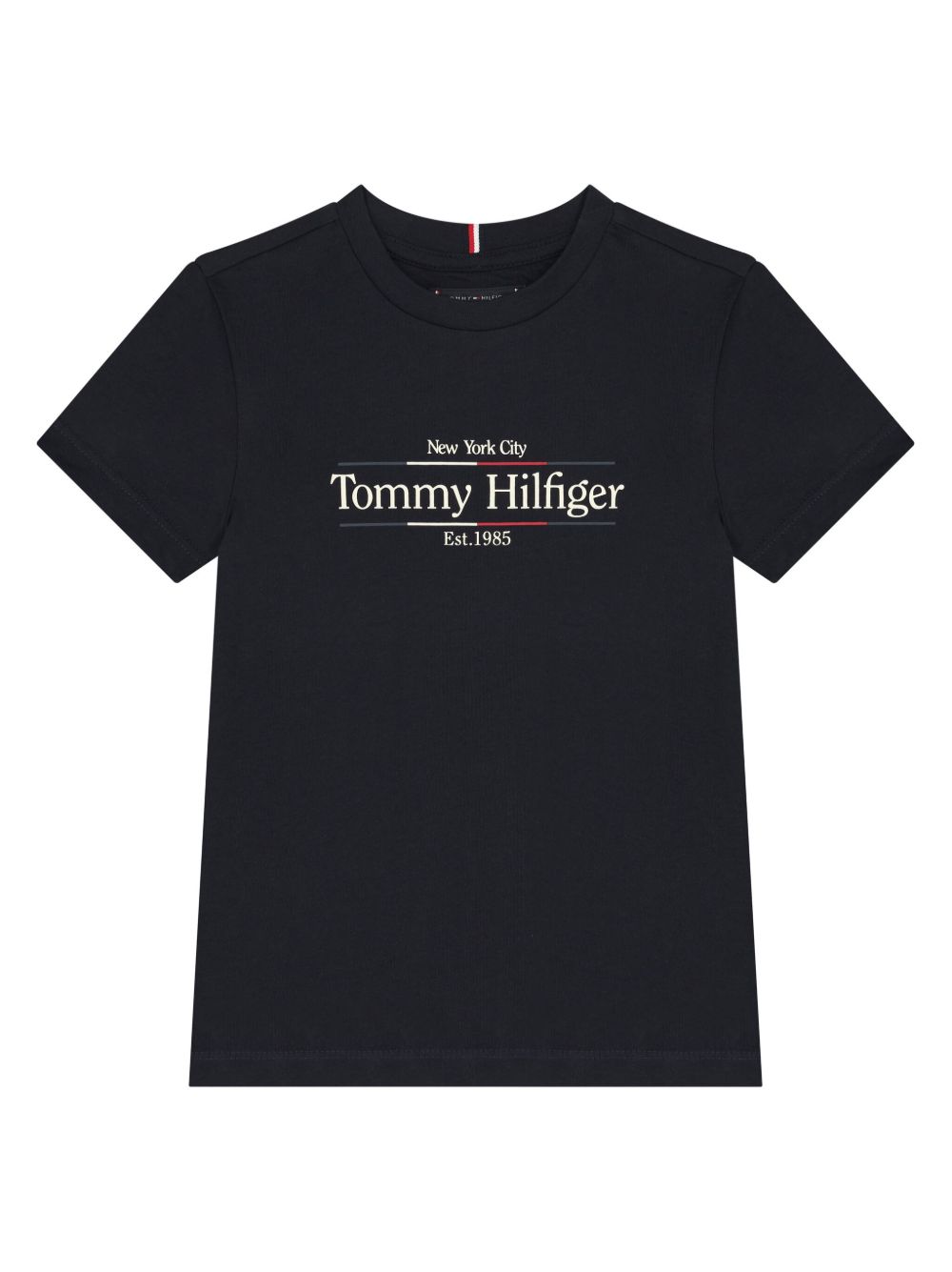 Tommy Hilfiger Junior logo t-shirt - Black