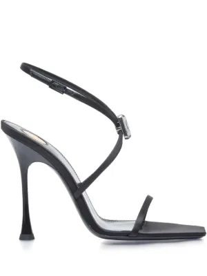GUCCI　ミュール Gucci GG 90mm ビジュートリム ミュール | ブラック | FARFETCH JP