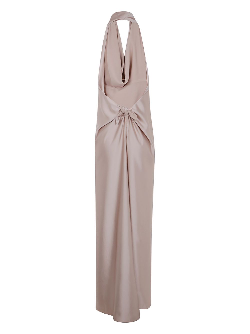 DRHOPE Gedrapeerde maxi-jurk - Beige