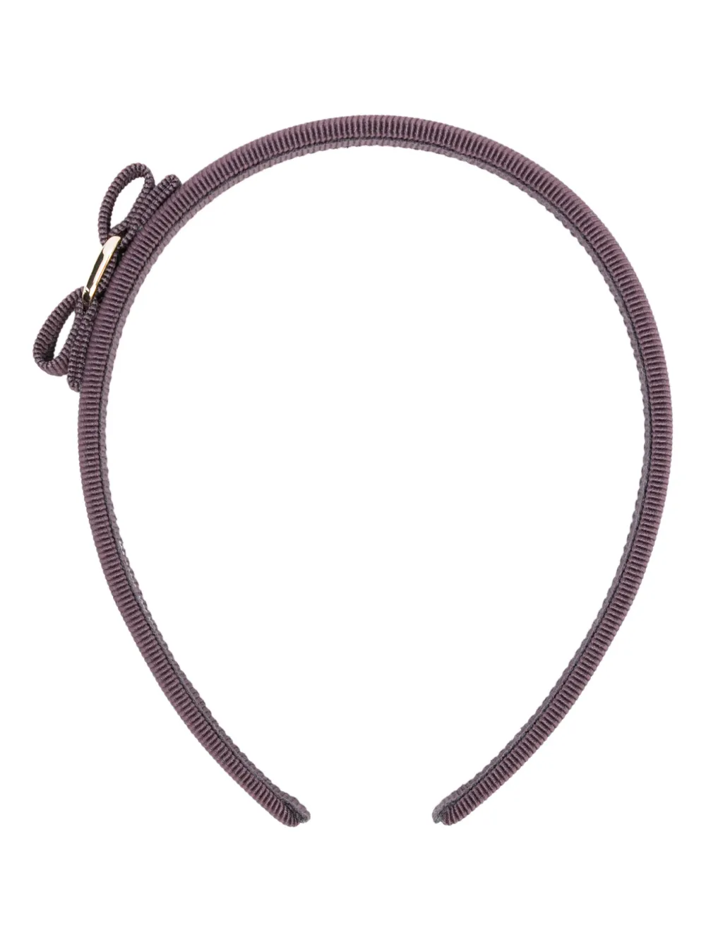 Ferragamo Haarband met strikdetail Paars