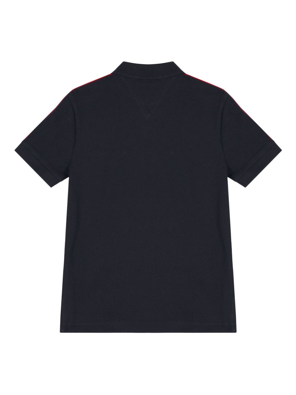 Tommy Hilfiger Junior logo polo shirt - Zwart