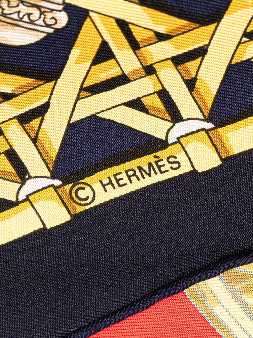 Affordable Hermes 2000-2022 Feux De Route Silk Scarf scarves Women