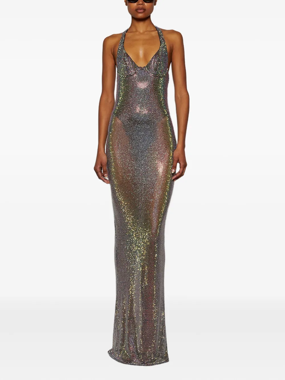 The New Arrivals Ilkyaz Ozel Coralie jurk - Groen