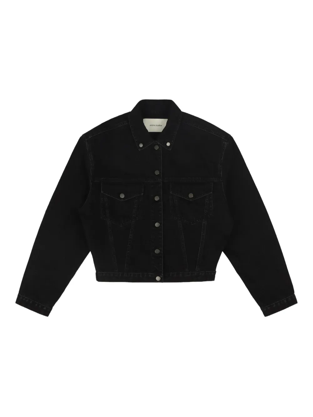 ENTIRE STUDIOS denim jacket | Black | Image 1