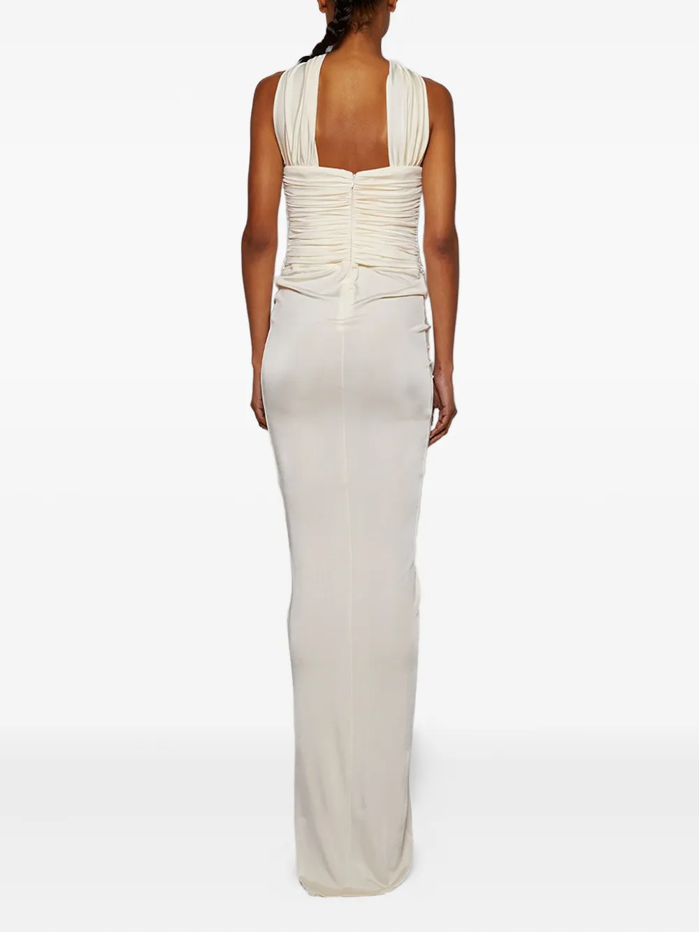The New Arrivals Ilkyaz Ozel Samsara dress Beige