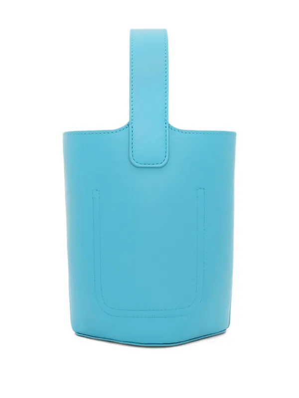 LOEWE Mini Pebble Bucket Bag | Blue | FARFETCH